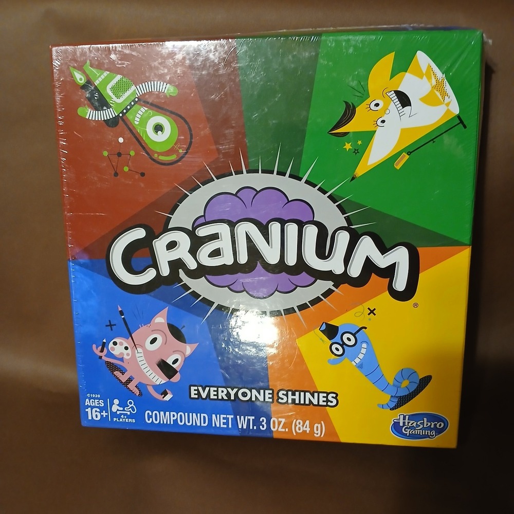 Cranium Hasbro Gaming Board Game 2016 Edition Factory Sealed New C1939